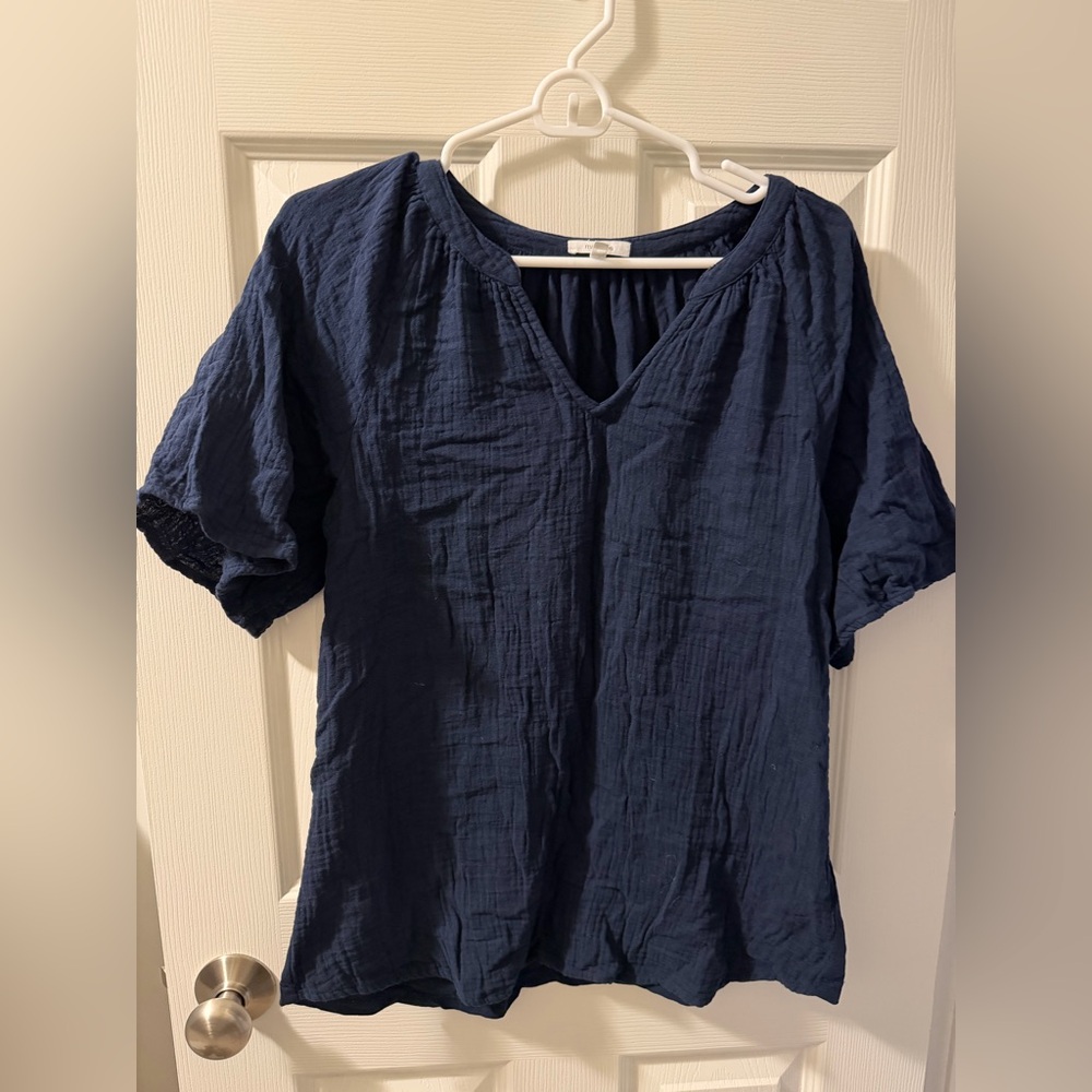 Maurices Deep Blue Blouse